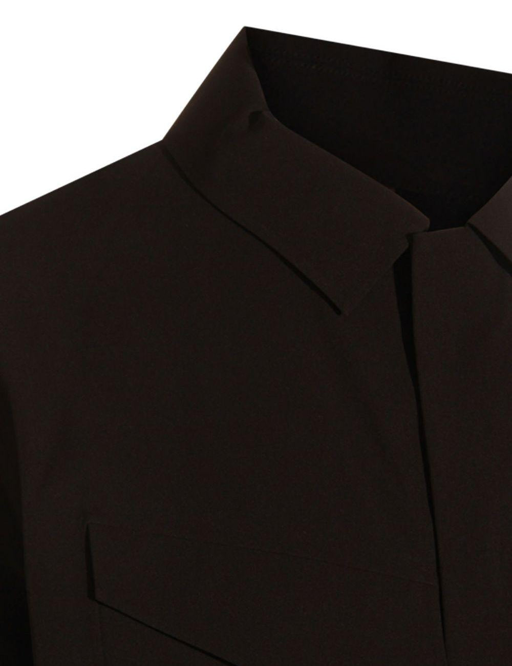 Giacca con colletto field in nero 
