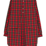 Camicia a quadri in rosso Undercover - uomo 