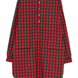 Camicia a quadri in rosso Undercover - uomo 