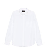 Camicia con decorazione di perline in bianco Simone rocha - uomo 