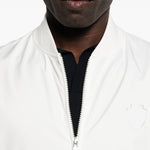 Gilet con dettaglio logo in bianco Brunello cucinelli - uomo 