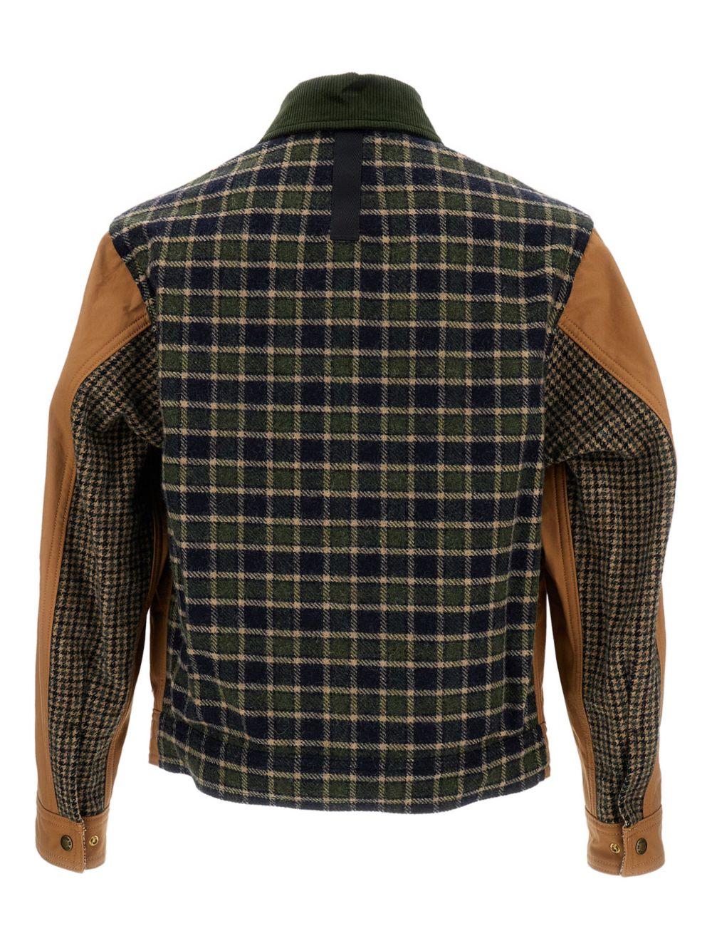 Giacca patchwork filson in beige  Junya Watanabe - uomo 