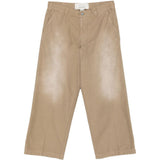 Pantaloni con passanti per cintura in beige Erl - unisex 