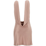 Abito corto Carmen con scollo in beige The Andamane - donna 