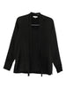 Blusa con collo lavallière in nero Antonelli - donna