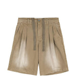 Pantaloncini con coulisse in marrone Erl - unisex 