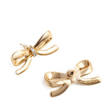 Orecchini con cristalli in oro Self-portrait - donna 