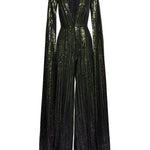 Tuta Intera Con Paillettes in nero Elie saab - donna 