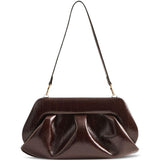 Clutch bios baguette in marrone Themoirè - donna 