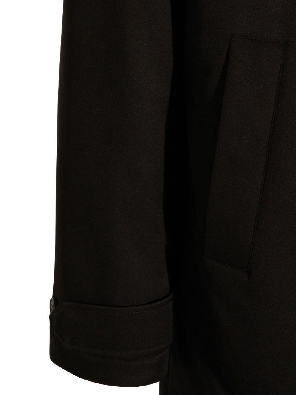 Parka con cappuccio in nero Zegna - uomo 