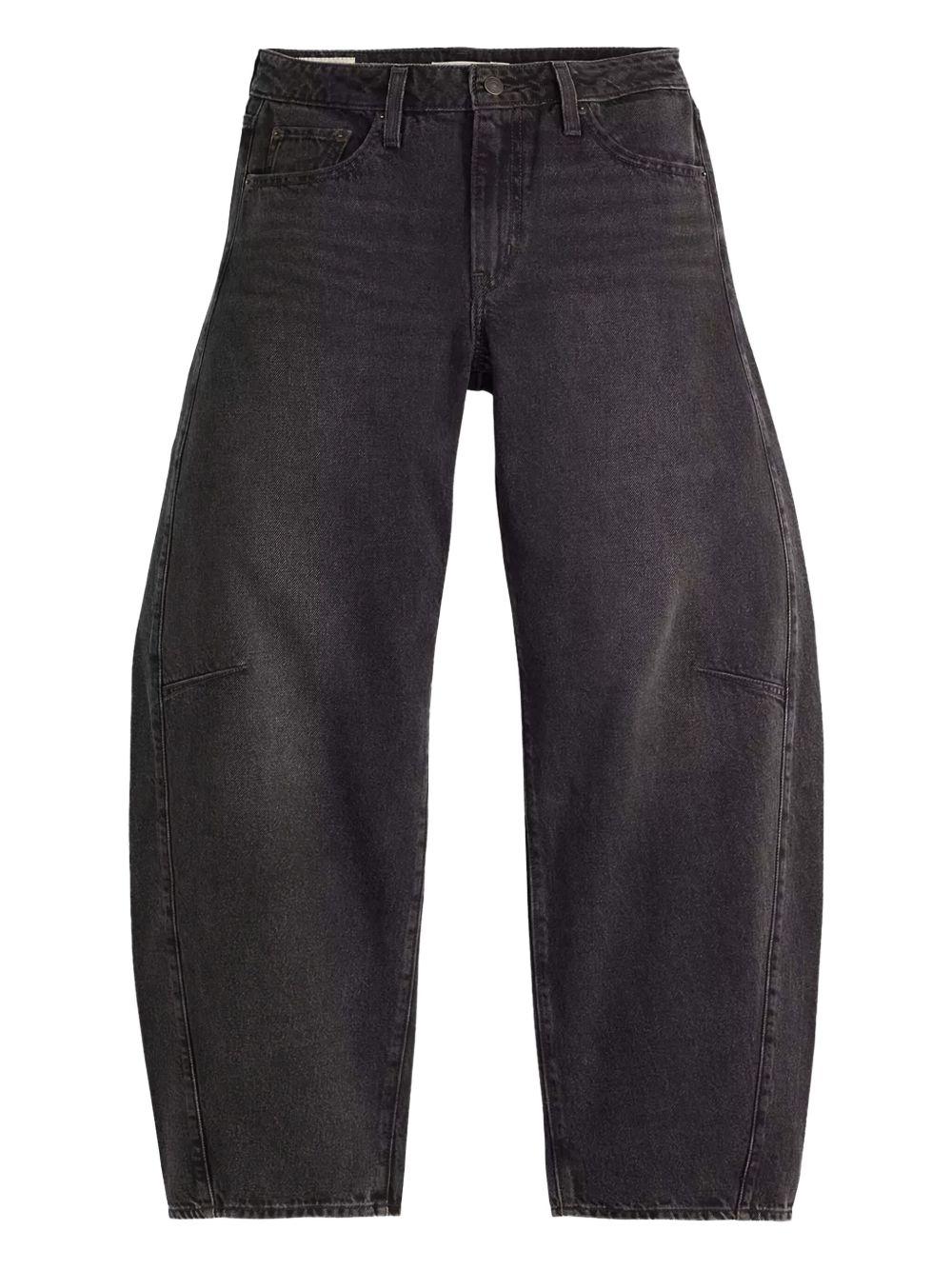 Jeans baggy  in nero Levi's - uomo 