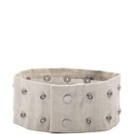 Choker in denim in bianco Rick owens drkshdw - unisex 