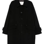 Cappotto monopetto in nero Mackintosh - uomo 