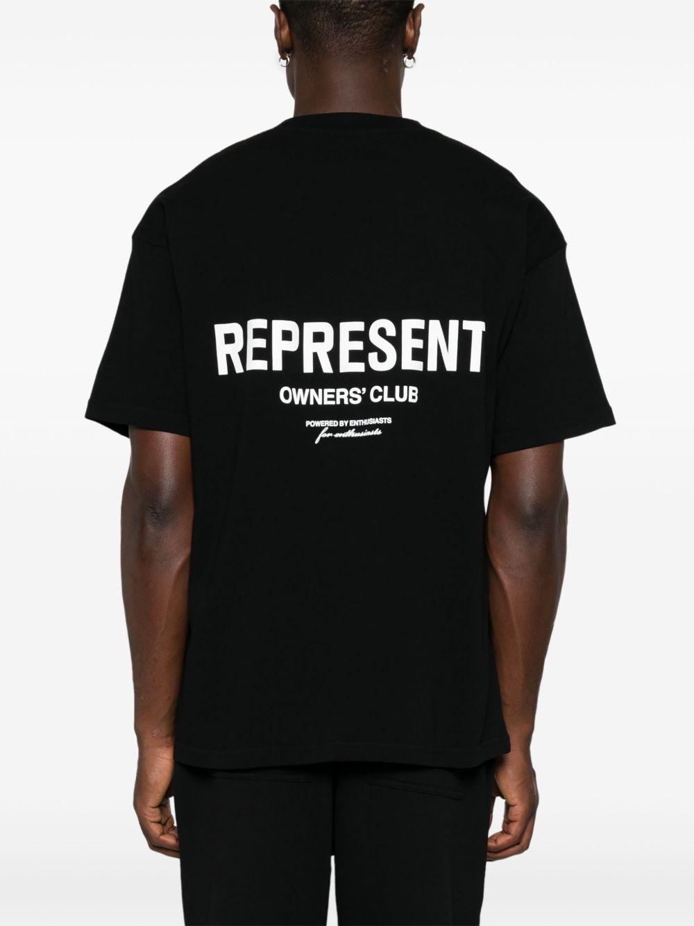 T-shirt Owners Club in nero Represent - uomo 