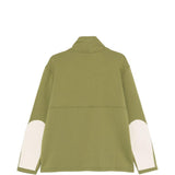 Felpa con zip in verde Namacheko - uomo 