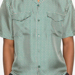 Camicia Clarke a fantasia verde Simkhai - uomo 