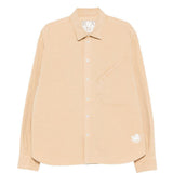 Camicia con taschino in beige Ranra - uomo 