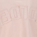 T-shirt con applicazione in beige Golden goose - donna 