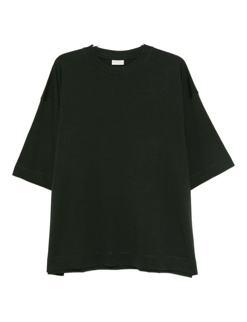 T-shirt a maniche corte hen in verde Dries van noten - uomo 
