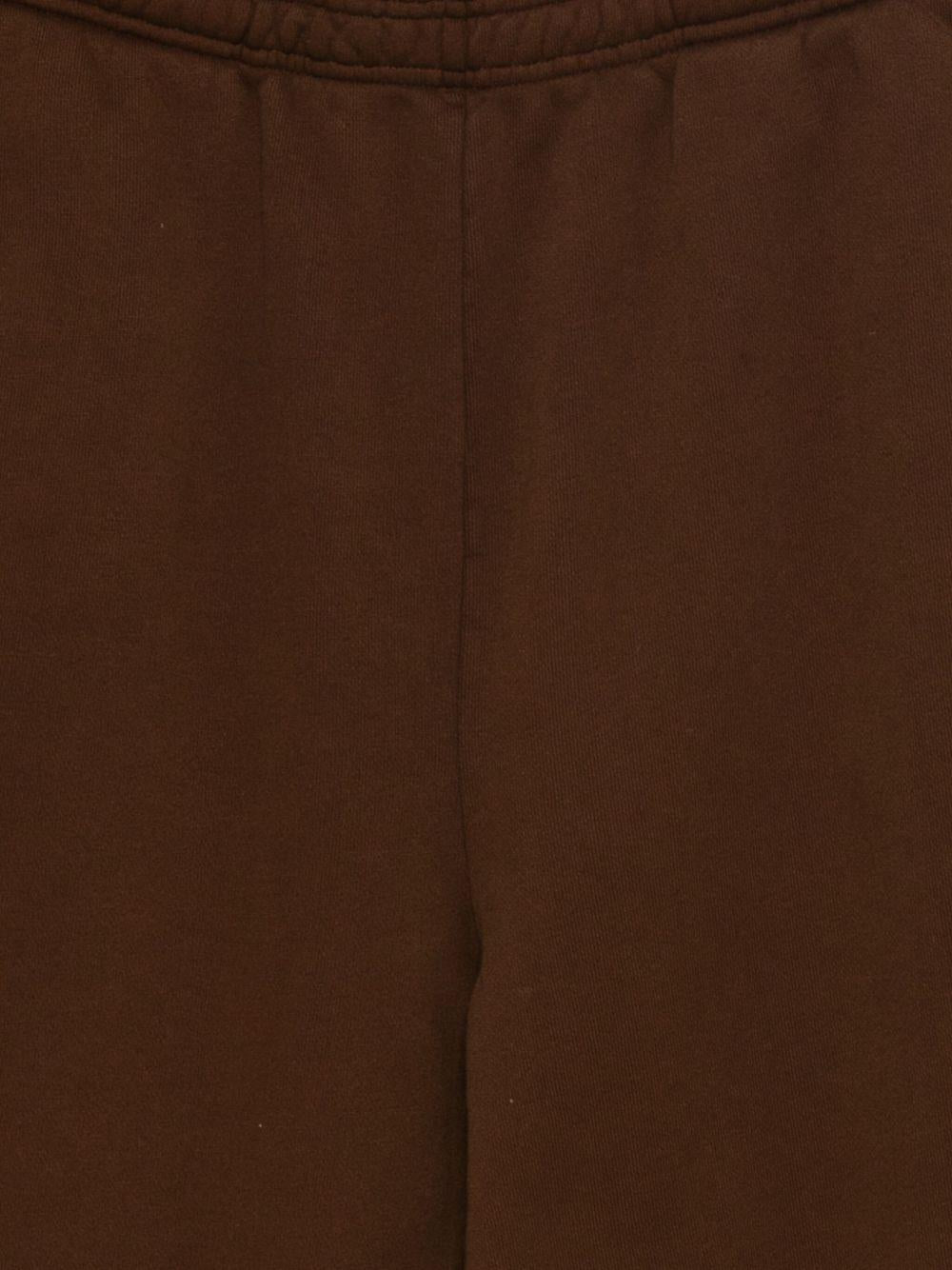 Pantaloni sportivi elasticizzati in marrone Entire studios - unisex 