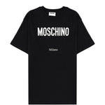 T-shirt con logo in nero Moschino - donna 