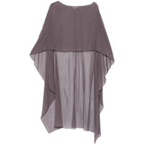 Top con scollo a barca Herve in viola Antonelli - donna 