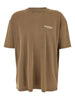 T-shirt con logo in marrone Represent - uomo