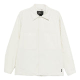 Cappotto monopetto in bianco Laminar - uomo 