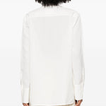 Camicia con fiocco in bianco Jil sander - donna 