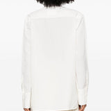Camicia con fiocco in bianco Jil sander - donna 