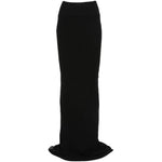 Gonna maxi coda in nero Rick owens - donna 