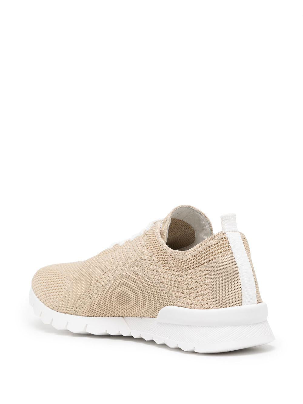 Sneakers cashmere in beige Kiton - uomo 