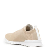 Sneakers cashmere in beige Kiton - uomo 