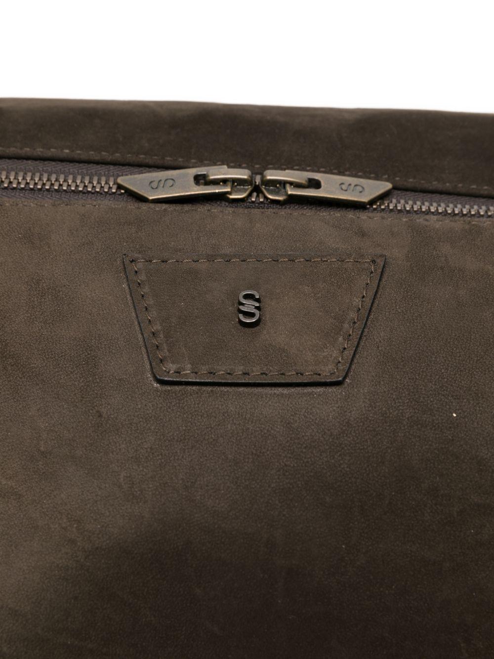 Borsa a spalla gigante in marrone Salvatore Santoro - donna 