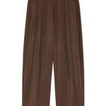 Pantaloni con pinces in marrone Lemaire - uomo 