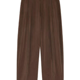 Pantaloni con pinces in marrone Lemaire - uomo 