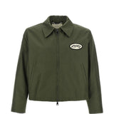 Giacca lucky station in verde militare second layer - uomo 
