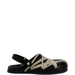 Mules megalace in nero Rick Owens - uomo 