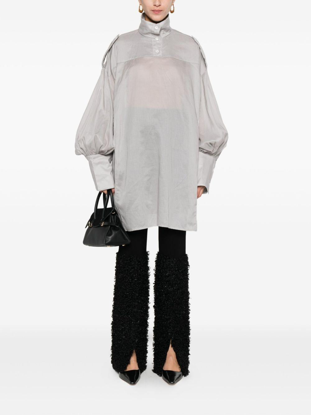 Blusa ciara oversize in grigio The latest - donna 