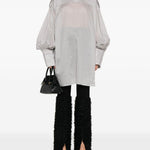 Blusa ciara oversize in grigio The latest - donna 