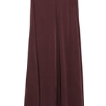 Gonna svasata con zip in marrone Forte forte - donna 
