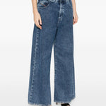 Jeans D-Sire-S4 a gamba ampia 1996 in blu Diesel - donna 