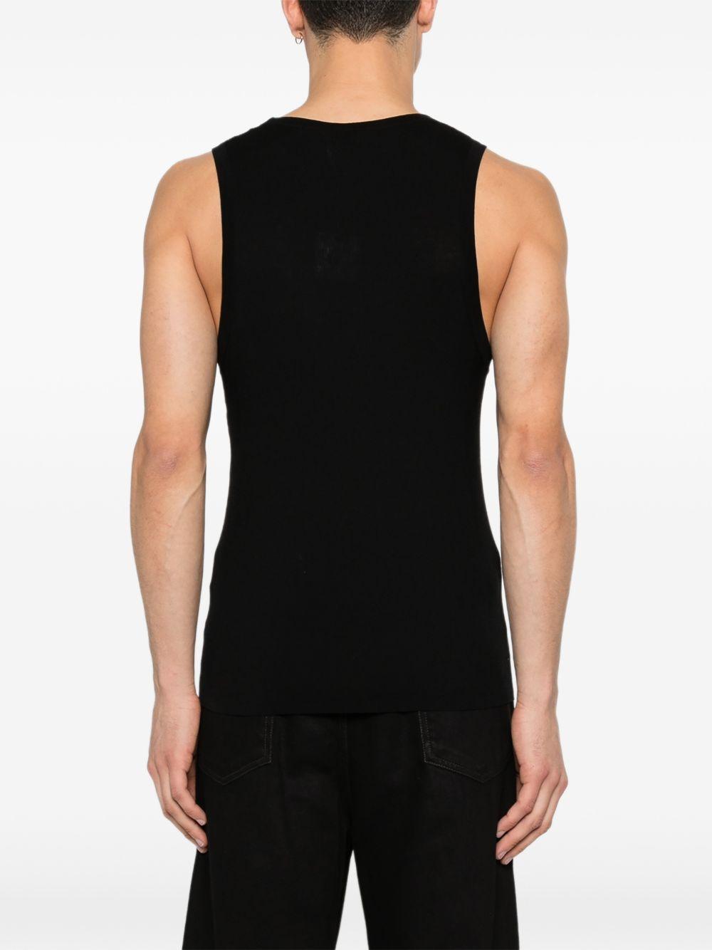 Canotta elikai in nero Simkhai - uomo 