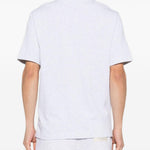 T-shirt con logo e toppa in gros grain in grigio Jacquemus - uomo 