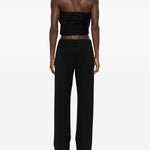 Top bustier in nero Giuseppe di morabito - donna 