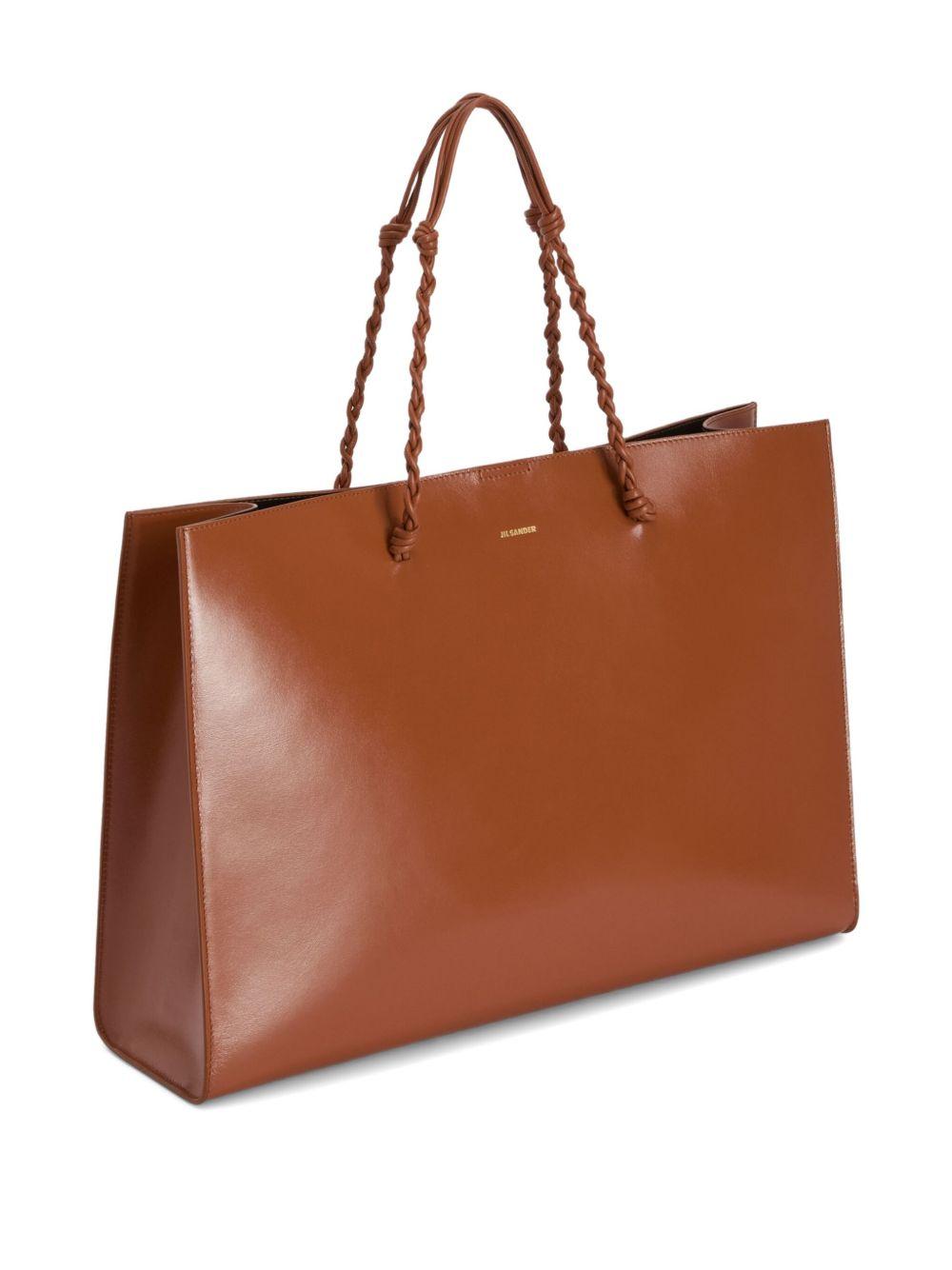 Borsa tote Tangle in marrone Jil Sander - donna 