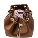 Borsa Bon Bon in marrone e oro Jimmy choo - donna 