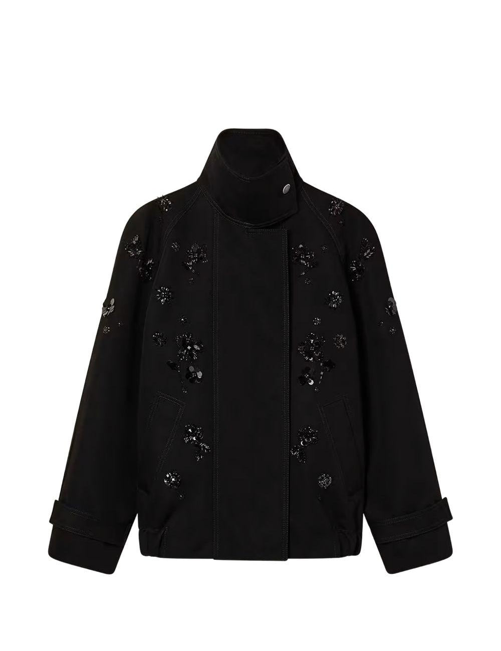 Giacca con paillettes in nero Golden goose - donna 