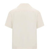 Camicia a maniche corte con stampa in bianco Kidsuper - uomo 