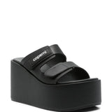 Sandali con applicazione in nero Coperni - donna 